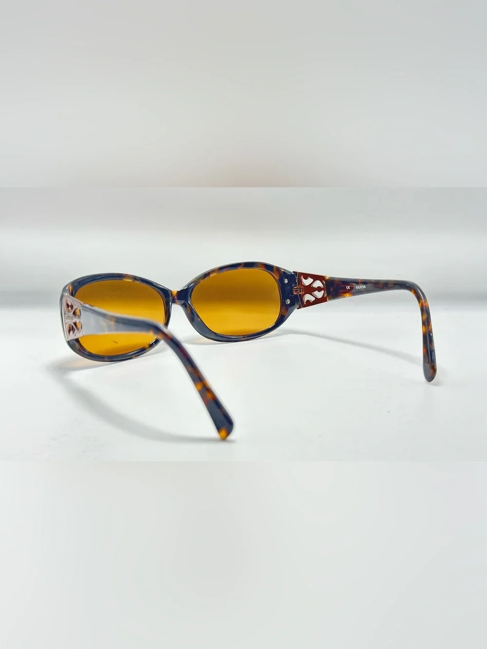 Guess GU6377 Tortoise Oval Sunglasses Frames Only